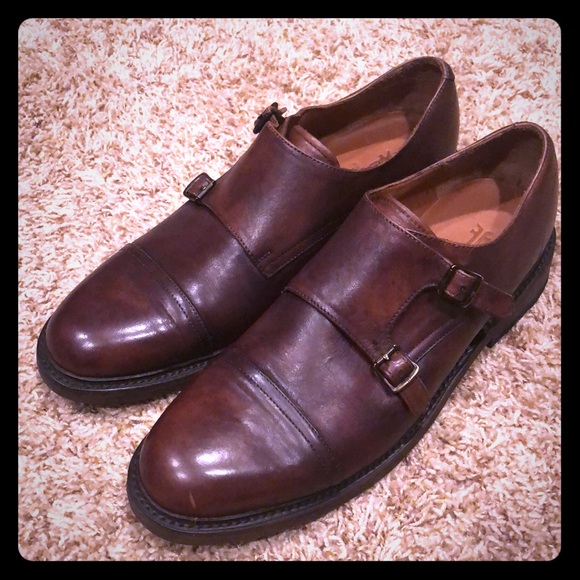 frye jones double monk
